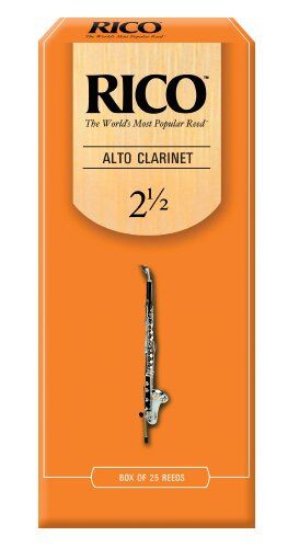 Rico 2.5 Ance per clarinetto contralto, confezione da 25