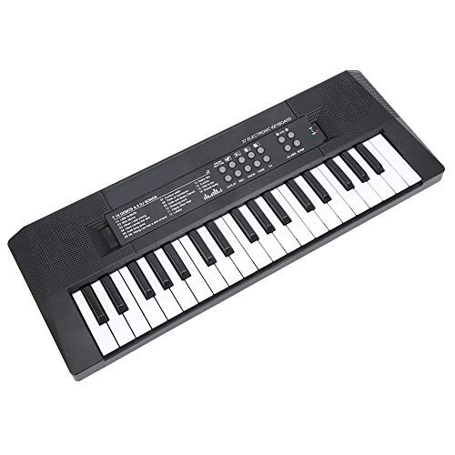 Goshyda Tastiera elettrica, pianoforte elettrico a 37 tasti con funzione di registrazione del microfono, per strumento musicale per bambini
