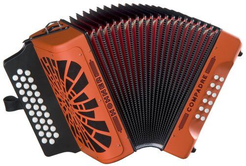 Hohner A-4825 arancione Compadre-gcf