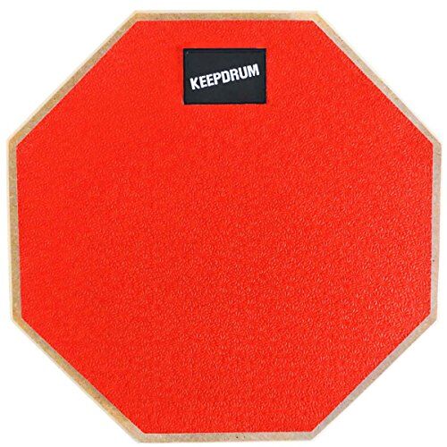 Keepdrum Supporto per microfono DP-RD DrumPad rosso Black