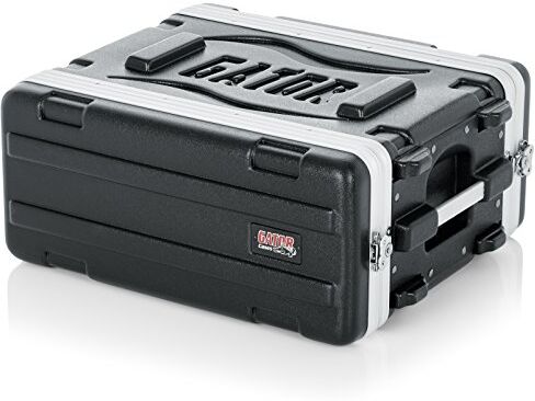 Gator Molded PE 4U 14.25 inch Deep Rack Case with Front/Rear Rails