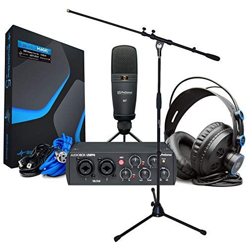 PreSonus Recording Set + supporto microfono Keepdrum