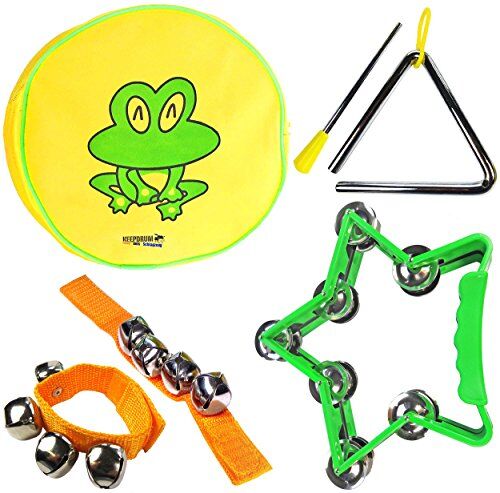 keepdrum Keep Drum Percussion Set per bambini di musica giocattolo