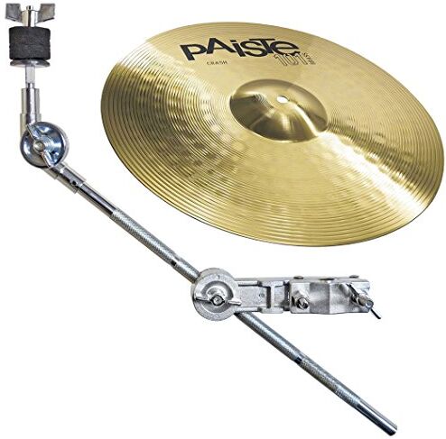 Paiste 101 Crash 14'' + braccio piatto Keepdrum HKC Galgen