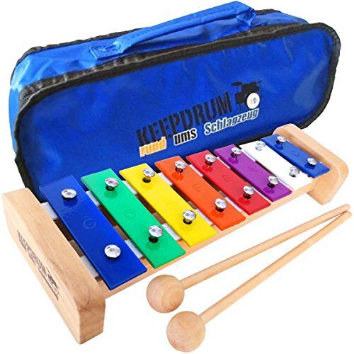 keepdrum KGS1 – Glockenspiel in Xilofono di legno + Borsa MB01