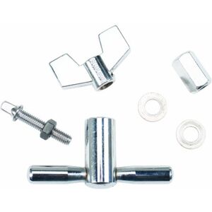Gibraltar Set di accessori per batteria, kit di sopravvivenza, con dadi a ali da 8 mm, dado esagonale a morsetto a cremagliera, vite a morsetto, dado esagonale a vite, rondella a T, Gibraltar Set di accessori per batteria, kit di sopravvivenza, con dadi a ali da 8 mm, dado esagonale a morsetto a cremagliera, vite a morsetto, dado esagonale a vite, rondella a T,