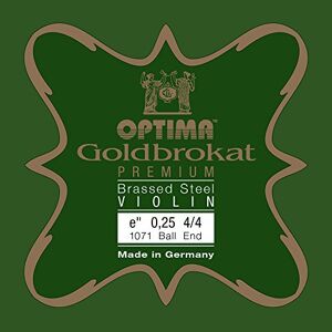 Optima Naturals Optima Corde per violino broccato oro 1/16 E 0,25 S leggere