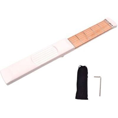 RCGOFOLLOW Chitarre da viaggio che migliorano la flessibilità delle dita con la chitarra tascabile a 6 corde. Incredibile attenzione ai dettagli. Materiale: , Bianco 6 tasti RCGOFOLLOW Chitarre da viaggio che migliorano la flessibilità delle dita con la chitarra tascabile a 6 corde. Incredibile attenzione ai dettagli. Materiale: , Bianco 6 tasti