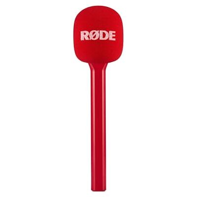 RØDE Interview GO Adattatore a Mano per Microfoni Wireless (Rosso) RØDE Interview GO Adattatore a Mano per Microfoni Wireless (Rosso)