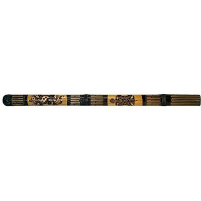 GEWA , Didgeridoo, Lunghezza ca. 120 cm, Bambú, intarsiato GEWA , Didgeridoo, Lunghezza ca. 120 cm, Bambú, intarsiato