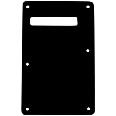 Fender Stratocaster Modern-Style Tremolo Backplate Piastra Posteriore per Tremolo 3-Strato Colore. Nero Fender Stratocaster Modern-Style Tremolo Backplate Piastra Posteriore per Tremolo 3-Strato Colore. Nero