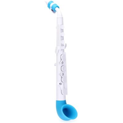 Nuvo jSax 2.0, bianco/blu, 7,3 cm*34,0 cm*13,4 cm Nuvo jSax 2.0, bianco/blu, 7,3 cm*34,0 cm*13,4 cm