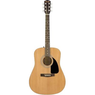 Fender FA-115 Dreadnought Set Chitarra Acustica, Tastiera in Noce, con Custodia Trasportabile per Chitarra, Cinghia, Mediatori, Corde, Lezioni Online, Naturale Fender FA-115 Dreadnought Set Chitarra Acustica, Tastiera in Noce, con Custodia Trasportabile per Chitarra, Cinghia, Mediatori, Corde, Lezioni Online, Naturale