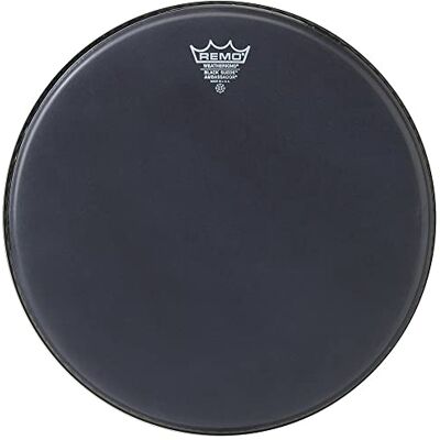 Remo Pelle per Batteria Ambassador Black Suede – 8" – Remo Pelle per Batteria Ambassador Black Suede – 8" –