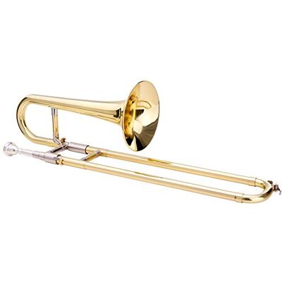 Classic Cantabile ZT-11 Trombone Soprano, Diametro campana: 120, 5 mm 5 mm, Materiale campana: ottone, Tubo bocchino: ottone dorato, Coulisse: ottone, Verniciato trasparente, Foro: 11, Filosofia Classic Cantabile ZT-11 Trombone Soprano, Diametro campana: 120, 5 mm 5 mm, Materiale campana: ottone, Tubo bocchino: ottone dorato, Coulisse: ottone, Verniciato trasparente, Foro: 11, Filosofia