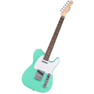 Fender Squier Debut Series Telecaster Chitarra Elettrica, Chitarra per Principianti, con garanzia di 2 anni, Seafoam Green Fender Squier Debut Series Telecaster Chitarra Elettrica, Chitarra per Principianti, con garanzia di 2 anni, Seafoam Green
