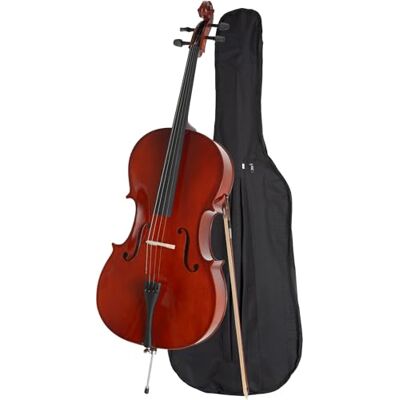 Classic Cantabile CP-100 4/4 Set Violoncello Naturale, Tavola: Abete Fondo, fasce, manico, tastiera, meccaniche e ponticello: Acero, Cordiera in carbonio, Quattro microafinatori, Finitura lucida Classic Cantabile CP-100 4/4 Set Violoncello Naturale, Tavola: Abete Fondo, fasce, manico, tastiera, meccaniche e ponticello: Acero, Cordiera in carbonio, Quattro microafinatori, Finitura lucida