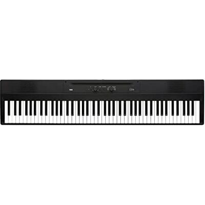 Korg LIANO Pianoforte Digitale Portatile,Tastiera LS 88 tasti con velocity, 8 suoni Stereo PCM, polif. 120 voci, Reverb, Chorus, Metronomo, Amplificazione 8x2W,Colore Nero Korg LIANO Pianoforte Digitale Portatile,Tastiera LS 88 tasti con velocity, 8 suoni Stereo PCM, polif. 120 voci, Reverb, Chorus, Metronomo, Amplificazione 8x2W,Colore Nero