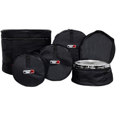 Gator Custodie Jazz Fusion Drum Set: 50,8 x 40,6 cm; 30,5 x 20,3 cm; 25,4 x 17,8 cm; 35,6 x 35,6 cm; 14 x 35,6 cm () Gator Custodie Jazz Fusion Drum Set: 50,8 x 40,6 cm; 30,5 x 20,3 cm; 25,4 x 17,8 cm; 35,6 x 35,6 cm; 14 x 35,6 cm ()