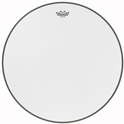 Remo Pelle per batteria Powerstroke 3 White Suede Cassa – 22" – Remo Pelle per batteria Powerstroke 3 White Suede Cassa – 22" –