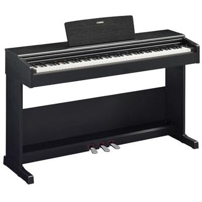 Yamaha ARIUS YDP-105 Digital Piano Pianoforte Digitale da Casa per Principianti e Hobbisti, Design Classico ed Elegante, Suonabilità Autentica di un Pianoforte Acustico, Nero Yamaha ARIUS YDP-105 Digital Piano Pianoforte Digitale da Casa per Principianti e Hobbisti, Design Classico ed Elegante, Suonabilità Autentica di un Pianoforte Acustico, Nero
