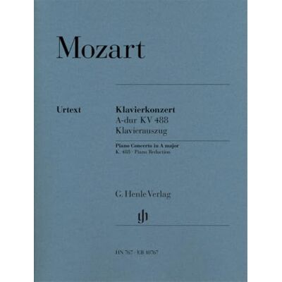 Mozart, Wolfgang Amadeus/Hrsg. Gertsch, Norbert Konzert für Klavier und Orchester A-dur KV 488: Instrumentation: 2 Pianos, 4-hands, Piano Concertos. Klavierauszug. Mozart, Wolfgang Amadeus/Hrsg. Gertsch, Norbert Konzert für Klavier und Orchester A-dur KV 488: Instrumentation: 2 Pianos, 4-hands, Piano Concertos. Klavierauszug.