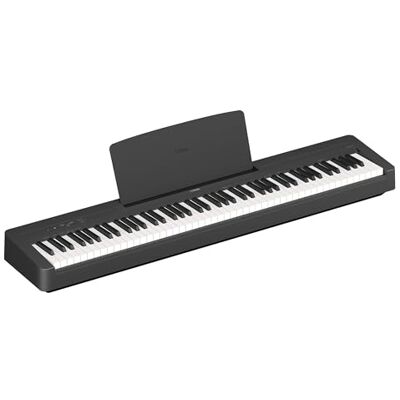 Yamaha P-145BT Digital Piano – Pianoforte Digitale Leggero e Portatile, con Tastiera Graded Hammer Compact, 88 Tasti Pesati e 10 Voci, Bluetooth – Nero Yamaha P-145BT Digital Piano – Pianoforte Digitale Leggero e Portatile, con Tastiera Graded Hammer Compact, 88 Tasti Pesati e 10 Voci, Bluetooth – Nero