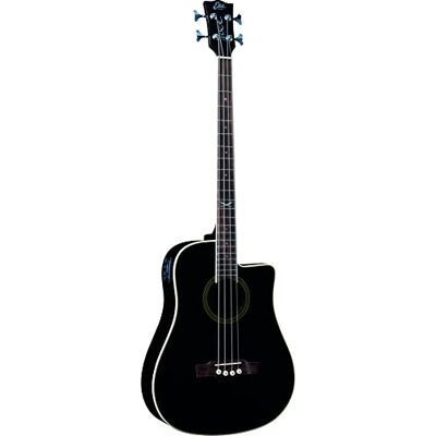 EKO GUITARS NXT BASS SEE THROUGH BLACK, Basso Acustico Shape Dreadnought, Top in Abete, Fasce e Fondo in Mogano, Manico in Mogano, Tastiera in South American Roupanà Scala 812mm, Colore Nero EKO GUITARS NXT BASS SEE THROUGH BLACK, Basso Acustico Shape Dreadnought, Top in Abete, Fasce e Fondo in Mogano, Manico in Mogano, Tastiera in South American Roupanà Scala 812mm, Colore Nero
