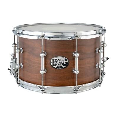 Dixon Artisan Signature Snare 14"x8" Bissonette Gregg "Big Bud" Caldaia a 6 strati in noce/acero, tappeto a 42 spirali, Remo Felle, Deluxe Tube Lugs, Power Hoops Dixon Artisan Signature Snare 14"x8" Bissonette Gregg "Big Bud" Caldaia a 6 strati in noce/acero, tappeto a 42 spirali, Remo Felle, Deluxe Tube Lugs, Power Hoops