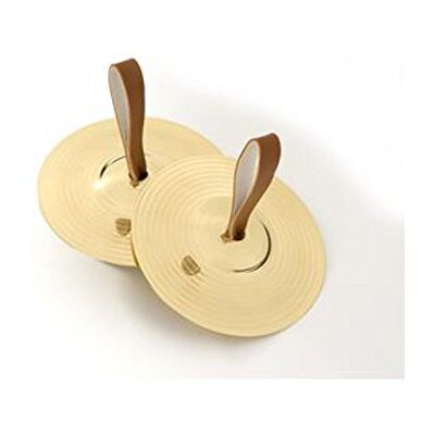 Percussion Plus Coppia di piatti per banda, 6" (15,24 cm) Percussion Plus Coppia di piatti per banda, 6" (15,24 cm)