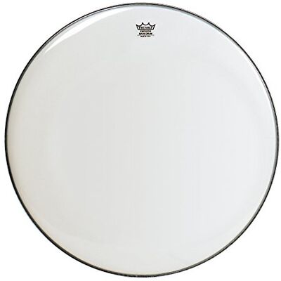 Remo peau de batterie Emperor blanche lisse grosse caisse – 18" – BB-1218-00 Remo peau de batterie Emperor blanche lisse grosse caisse – 18" – BB-1218-00