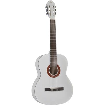EKO GUITARS CS-10 WHITE, Chitarra Classica Serie Studio Scala 4/4, Top in Tiglio, Fasce e Fondo in Tiglio Laminato, Manico e Tastiera in Betulla, Custodia Inclusa, Colore Bianco EKO GUITARS CS-10 WHITE, Chitarra Classica Serie Studio Scala 4/4, Top in Tiglio, Fasce e Fondo in Tiglio Laminato, Manico e Tastiera in Betulla, Custodia Inclusa, Colore Bianco