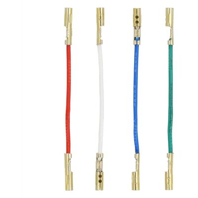THAKKER HLW-01G Set di cavi Headshell NOVITÀ: Adattabilità migliorata per un contatto perfetto 6N-OFC: rame puro al 99,9999% cavi a cartuccia per giradischi placcati in oro 40mm THAKKER HLW-01G Set di cavi Headshell NOVITÀ: Adattabilità migliorata per un contatto perfetto 6N-OFC: rame puro al 99,9999% cavi a cartuccia per giradischi placcati in oro 40mm