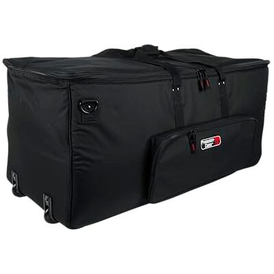 Gator CASES Borsa Grande per Batteria Elettronica con Sistema di Divisori in Velcro Regolabili e Ruote; () Gator CASES Borsa Grande per Batteria Elettronica con Sistema di Divisori in Velcro Regolabili e Ruote; ()