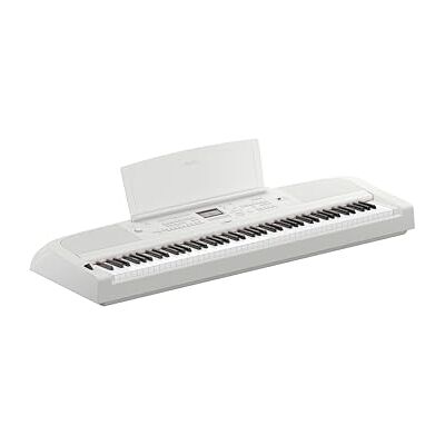 Yamaha DGX-670 Portable Grand Digital Piano con 88 tasti pesati, Bluetooth Audio, Suono CFX, 630+ Voices, Funzionalità professionali Bianco Yamaha DGX-670 Portable Grand Digital Piano con 88 tasti pesati, Bluetooth Audio, Suono CFX, 630+ Voices, Funzionalità professionali Bianco