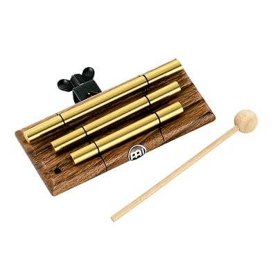 Meinl Percussion Campane tubolari a 3 toni, supporto e bacchetta inclusi Meinl Percussion Campane tubolari a 3 toni, supporto e bacchetta inclusi