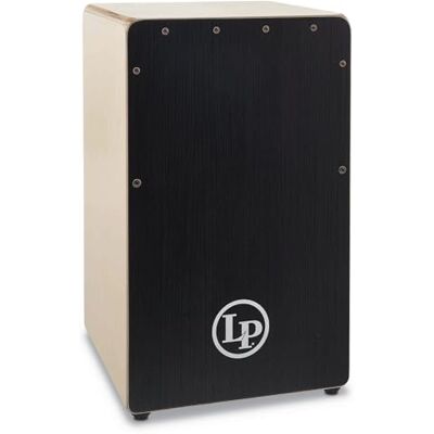 Latin Percussion Woodshop LP81491BS Cajon in betulla, rara finitura ebano Latin Percussion Woodshop LP81491BS Cajon in betulla, rara finitura ebano