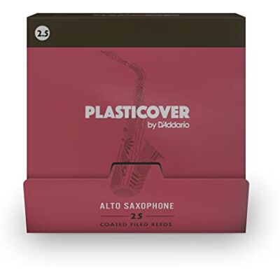 D'Addario Plasticover Ance Sax Alto Forza 2.5, 25 Pezzi D'Addario Plasticover Ance Sax Alto Forza 2.5, 25 Pezzi