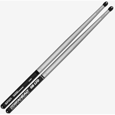 Ahead 34" nero/cromo S-Hoop Cuscinetto da marcia con rullante (fibra di carbonio) Ahead 34" nero/cromo S-Hoop Cuscinetto da marcia con rullante (fibra di carbonio)
