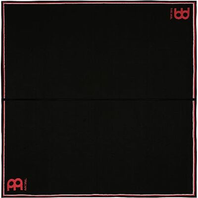Meinl Percussion Meinl Cymbals Tamburello per batteria, misura grande, 2 m x 2 m, colore: Nero Meinl Percussion Meinl Cymbals Tamburello per batteria, misura grande, 2 m x 2 m, colore: Nero