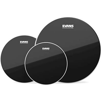 EVANS Black Chrome Fusion Tom Pack Pelli 10, 12, 14 EVANS Black Chrome Fusion Tom Pack Pelli 10, 12, 14