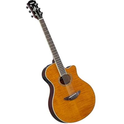Yamaha APX600FM Chitarra Elettroacustica – Top in Acero Fiammato, Corpo Sottile, Scala 25”, Pickup System65, EQ, Accordatore Integrato – Amber Yamaha APX600FM Chitarra Elettroacustica – Top in Acero Fiammato, Corpo Sottile, Scala 25”, Pickup System65, EQ, Accordatore Integrato – Amber