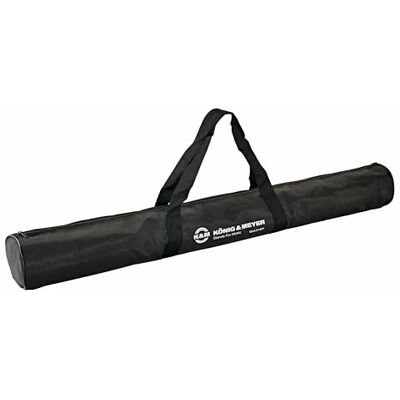 K&M 21421 Borsa da trasporto nera tessuto di nylon antistrappo e idrorepellente per 2 aste microfoniche, 2 scomparti interni K&M 21421 Borsa da trasporto nera tessuto di nylon antistrappo e idrorepellente per 2 aste microfoniche, 2 scomparti interni