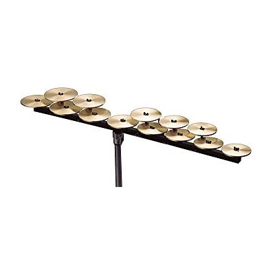 Zildjian 13 Note Low Octave Crotales; Set Crotali Professionali; Ottava Bassa; 13 Note; Suono Brillante e Intonato; Piatti Accordati per Orchestra Zildjian 13 Note Low Octave Crotales; Set Crotali Professionali; Ottava Bassa; 13 Note; Suono Brillante e Intonato; Piatti Accordati per Orchestra