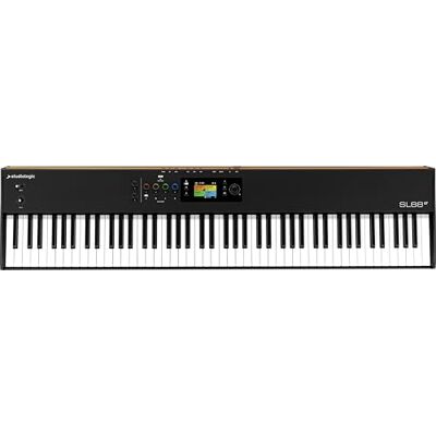 Studiologic SL88 GT MK2 Master Keyboard MIDI con Keybed TP/400 Wood, 88 tasti pesati in legno, aftertouch, USB‑C, SL Link, MIDI 2.0, interfaccia audio integrata Studiologic SL88 GT MK2 Master Keyboard MIDI con Keybed TP/400 Wood, 88 tasti pesati in legno, aftertouch, USB‑C, SL Link, MIDI 2.0, interfaccia audio integrata