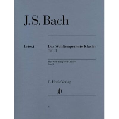 Bach, Johann Sebastian CLAV BEN TEMP.V.2-IRMER-THE: Das Wohltemperierte Klavier Teil II. Instrumentation: Piano solo Bach, Johann Sebastian CLAV BEN TEMP.V.2-IRMER-THE: Das Wohltemperierte Klavier Teil II. Instrumentation: Piano solo