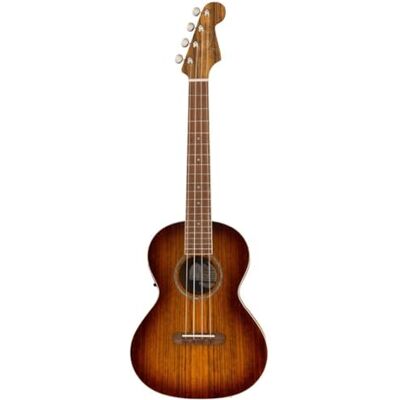 Fender Rincon Ukulele tenore in noce, in Aged Cognac Burst Fender Rincon Ukulele tenore in noce, in Aged Cognac Burst