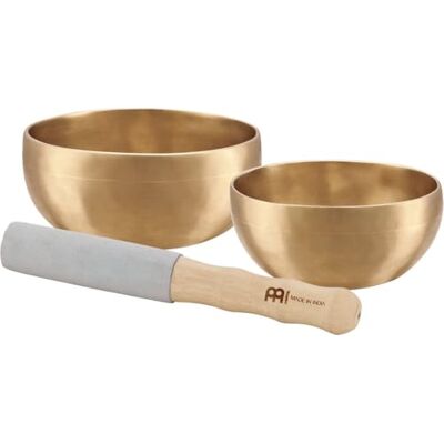 Sonic Energy Meinl Singing Bowls, Singing Bowls Set, Universal Series SET, Composto da 2 campane tibetane, Sonic Energy Meinl Singing Bowls, Singing Bowls Set, Universal Series SET, Composto da 2 campane tibetane,