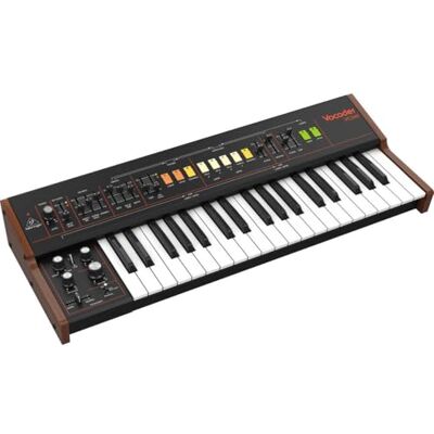 Behringer Vocoder analogico autentico per voce umana e suoni di gruppo di corde degli anni '80, compatibile con PC e Mac Behringer Vocoder analogico autentico per voce umana e suoni di gruppo di corde degli anni '80, compatibile con PC e Mac