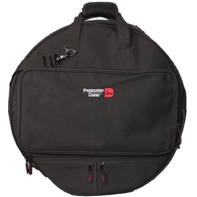 Gator CASES Zaino per Piatti Serie Protechtor; Contiene Piatti fino a 24" di Diametro, Nero () Gator CASES Zaino per Piatti Serie Protechtor; Contiene Piatti fino a 24" di Diametro, Nero ()